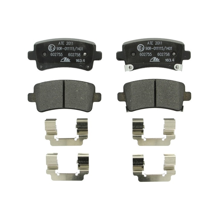 Комплект задни спирачни накладки ATE, съвместими с Saab 9-5 159520