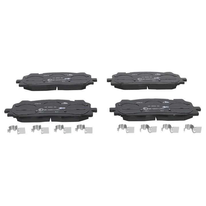 Комплект предни накладки ATE съвместим с Audi A4 Allroad B9, A4 B9, A5, A6 Allroad C8, A6 C8, A7, A8 D5, E-tron, Q3, Q5, Q7, Q8