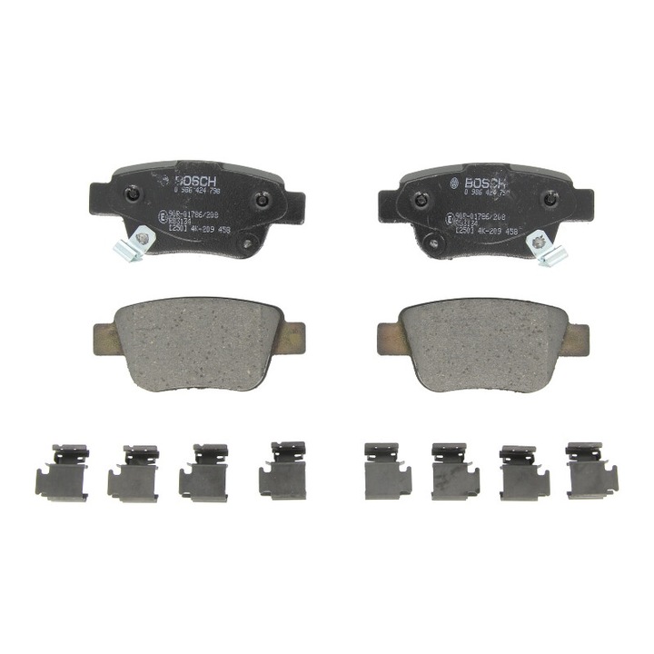 BOSCH hátsó fékbetét készlet kompatibilis Toyota Avensis, Corolla Verso, Previa