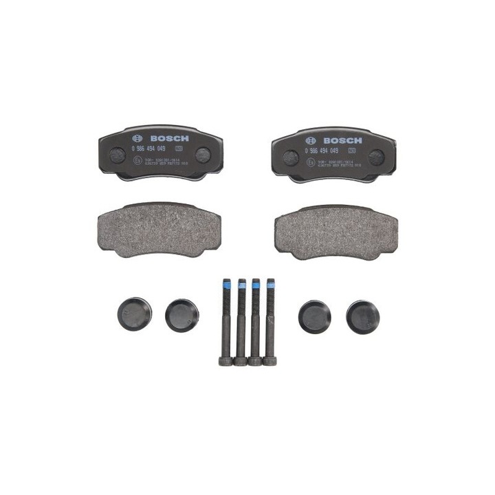 BOSCH hátsó fékbetét készlet, Peugeot Boxerrel kompatibilis