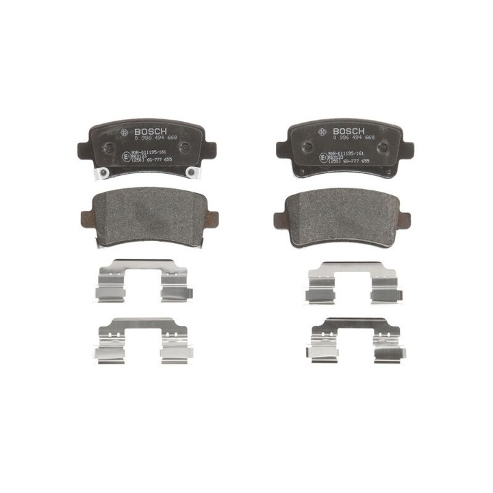 Комплект задни спирачни накладки BOSCH съвместими с Saab 9-5 167263
