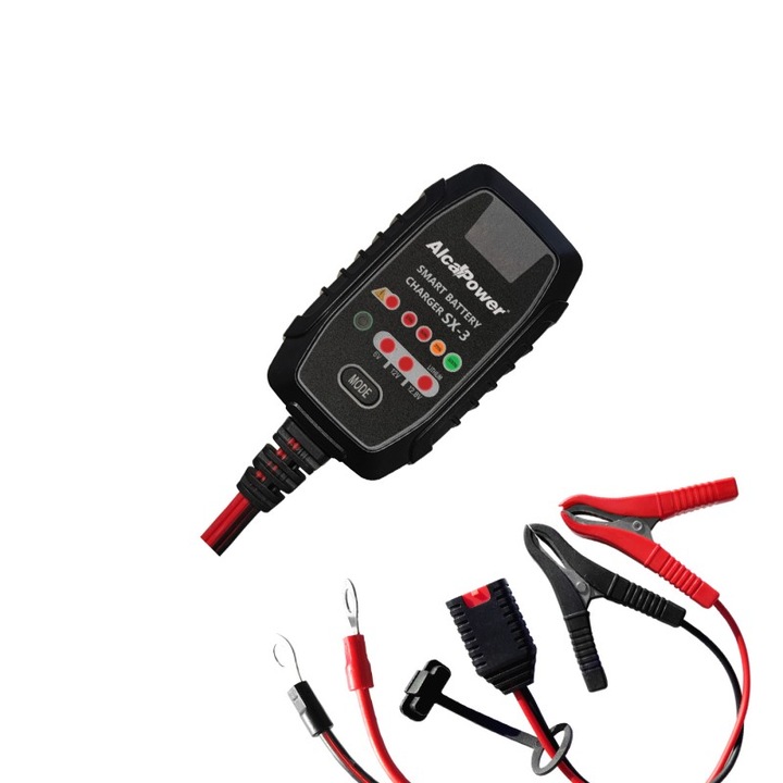 Incarcator de baterie cu comutare automata 2.5A 6V/12V 1.2-50Ah 702908