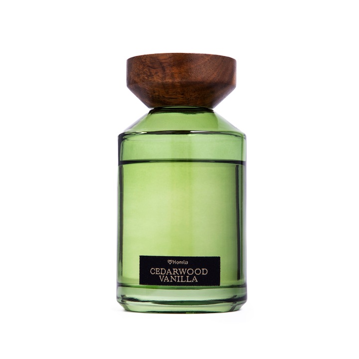 Difuzor de aroma WOODY BLEND Cedarwood Vanilla 200 ml HOMLA