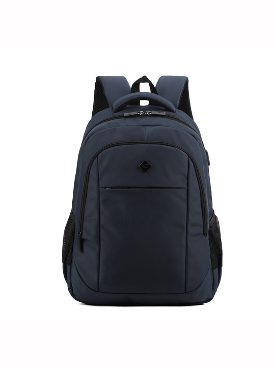 Aoking, Rucsasc unisex cu buzunar pentru laptop, Albastru