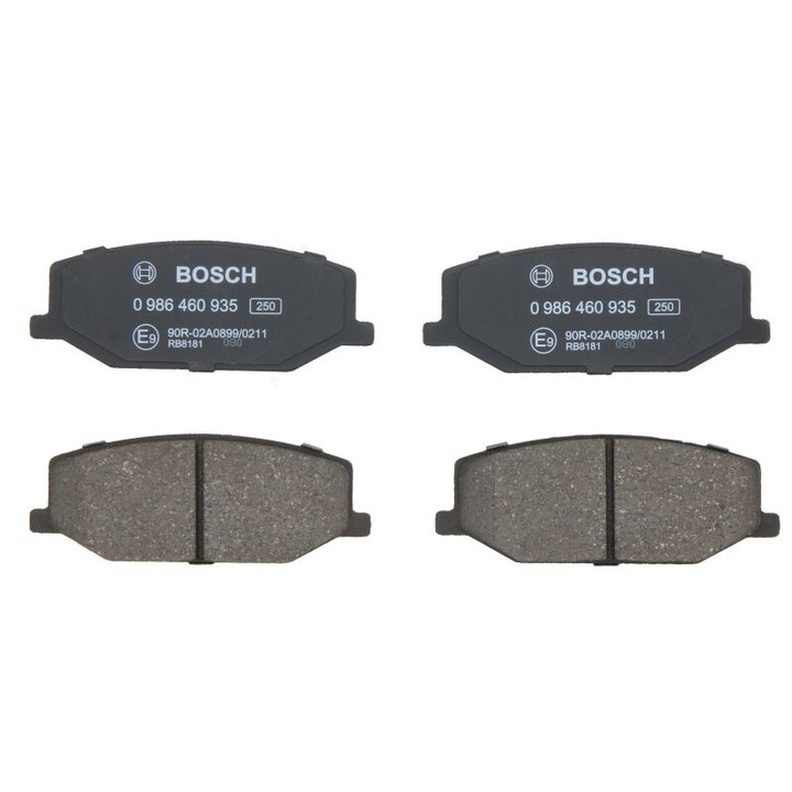 Комплект предни спирачни накладки BOSCH съвместим със Suzuki Jimny, Lj80, Samurai, Sj410, Sj413