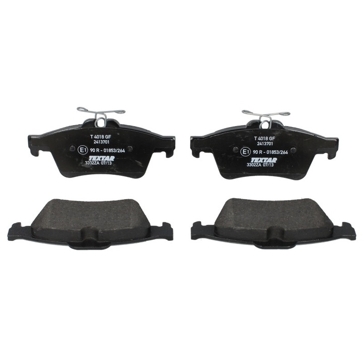 Ford C-max, Focus C-max, Focus II-vel kompatibilis TEXTAR hátsó fékbetét-készlet