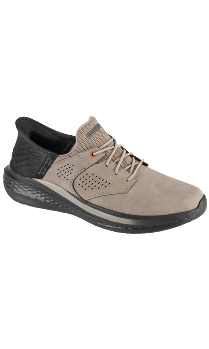 Sportcipők, Skechers Slip-Ins RF: Slade - Macklin 210890-CMNT, szürke, 41 EU