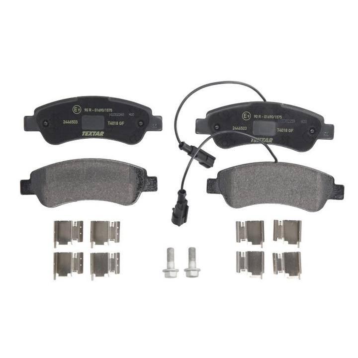 TEXTAR hátsó fékbetét készlet kompatibilis az Opel Movano C-vel