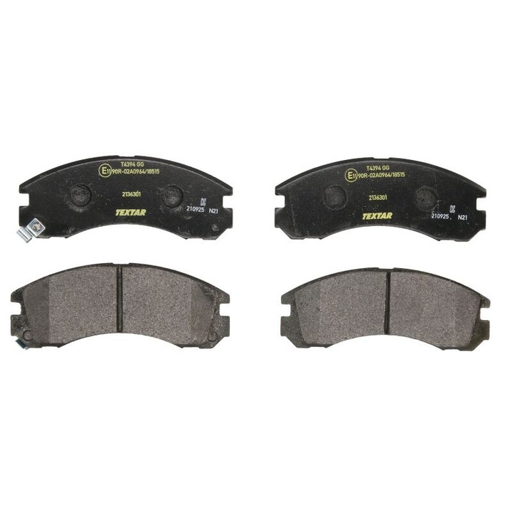 Mitsubishi 3000 Gt, Debonair, Delica / Space Gear, Eclipse I, Galant VII, Galant VIII, L200, L400, Lancer V típusokkal kompatibilis TEXTAR első fékbetét készlet