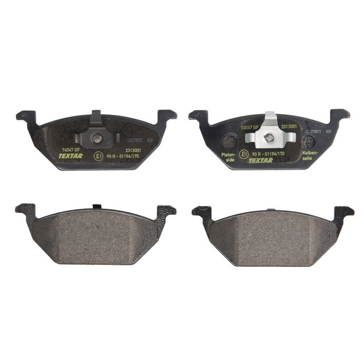 Első fékbetét készlet TEXTAR kompatibilis Seat Arona, Cordoba, Cordoba Vario, Ibiza III, Ibiza IV, Ibiza IV Sc, Ibiza IV St.