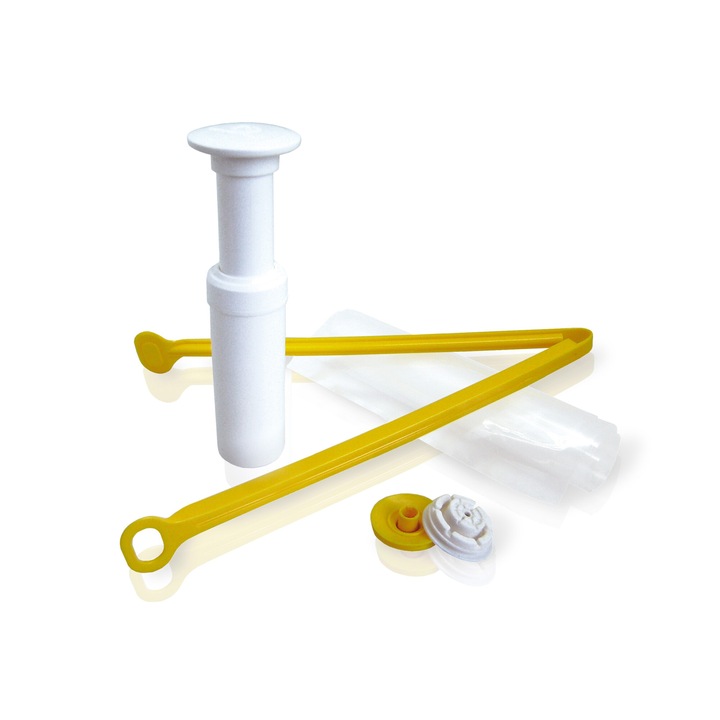 Set 3 accesorii pentru vidarea alimentelor, plastic, Vin Bouquet-FIH054