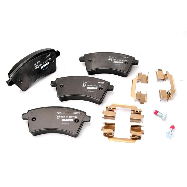 Első fékbetét készlet TEXTAR kompatibilis a Mercedes Citan Mixto Double Cabin, Citan Mpv, Citan/W415 kisbuszokkal