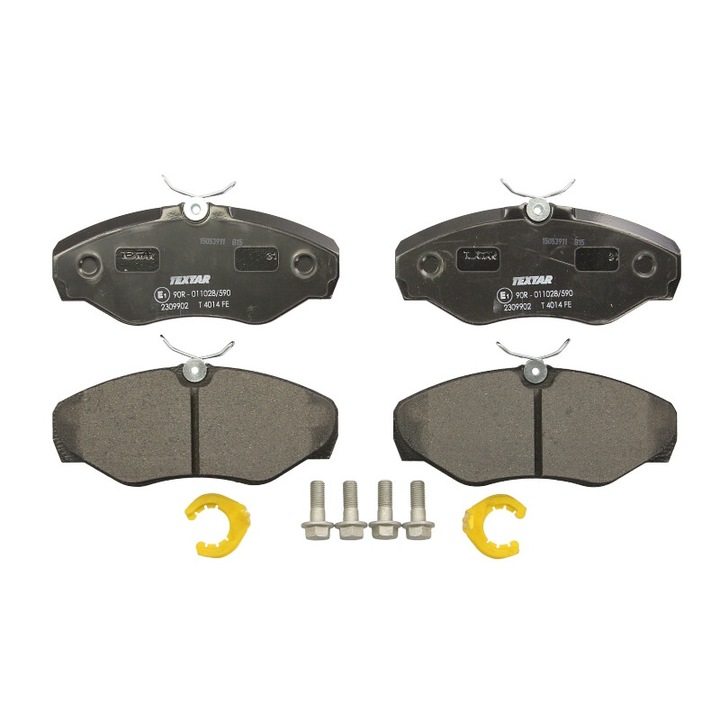 TEXTAR első fékbetét készlet kompatibilis az Opel Vivaro A-val