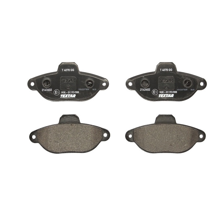 Ford Ka-val kompatibilis TEXTAR első fékbetét készlet