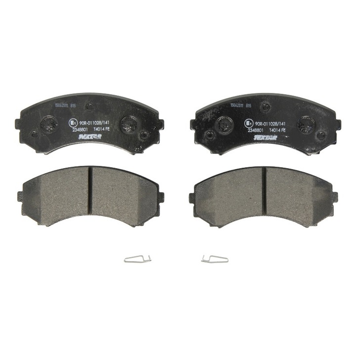 TEXTAR első fékbetét készlet kompatibilis a Mazda E-vel