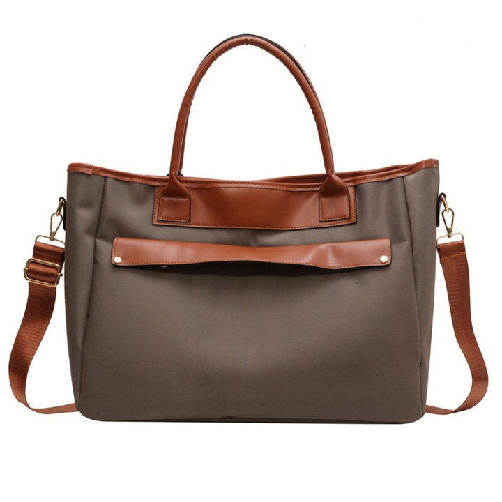 Jormftte utazótáska, nagy, vízálló, sport- és utazótáska, khaki színű, multifunkcionális