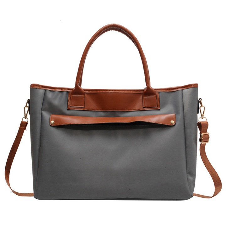 Jormftte többfunkciós utazótáska, vízálló, sport és utazáshoz, szürke, 50x30x25cm