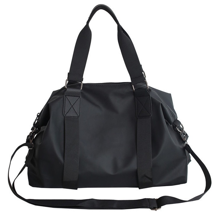 Jormftte sporttáska, utazótáska, vízálló, fekete, változatos méretek