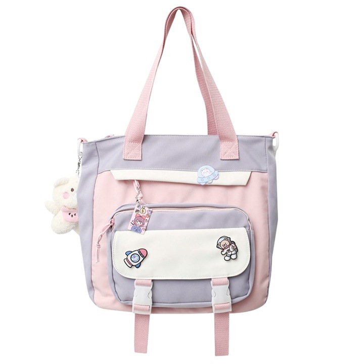 Jormftte gyermek táska, többszínű, 30x11x30cm