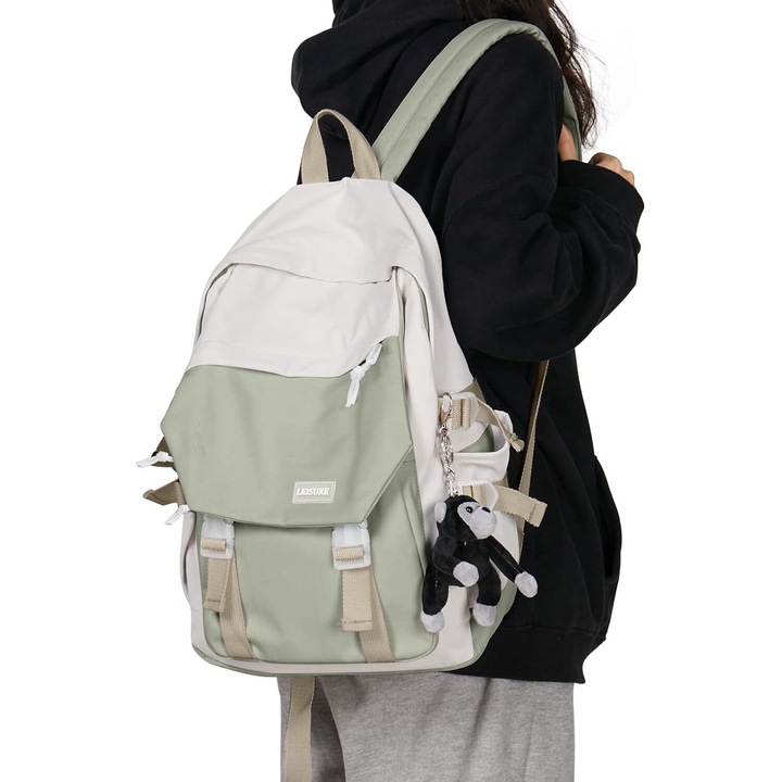 Iskolatáska Könyvtáska Könnyű Utazási Hátizsák Férfiaknak Nőknek Középiskolai Táska