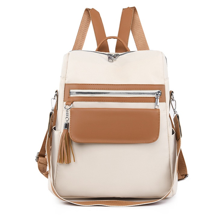 Női hátizsák Jormftte, 32x16x33cm, bézs