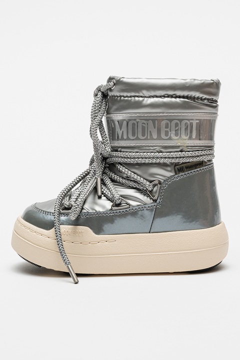 Moon Boot, Зимни ботуши Park с лого, Сребрист