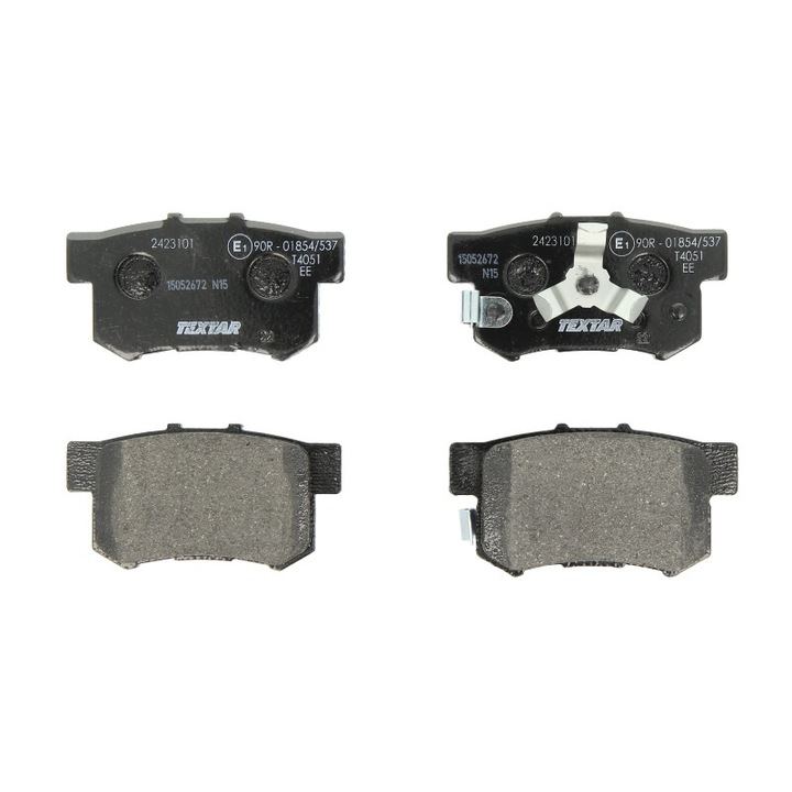 Honda Accord IX, Accord VIII, Civic III, Civic IV, Crosstour I, Cr-V II, Cr-V III, Cr-V IV, Cr-V V, Fr-V, Stream TEXTAR hátsó fékbetét készlet