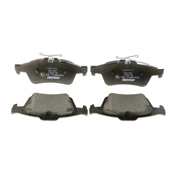 Volvo C30, C70 II, S40 II, V40, V50 kompatibilis TEXTAR hátsó fékbetét készlet