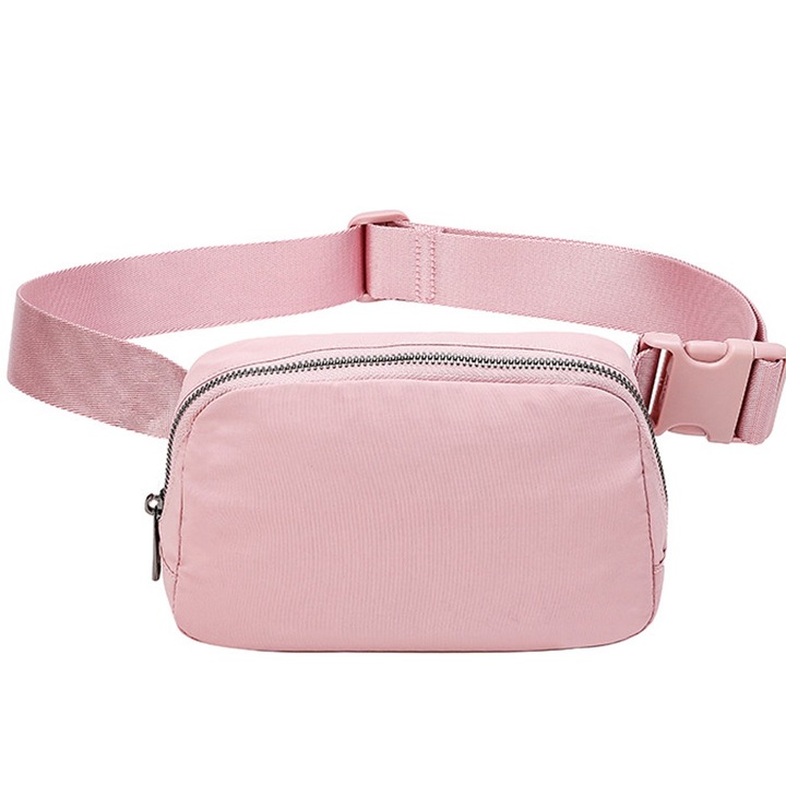 Jormftte sporttáska, vízálló, rózsaszín, 10.5x9x0.7cm