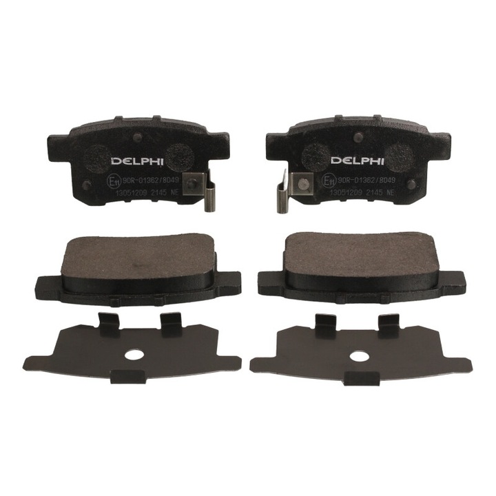 DELPHI hátsó fékbetét készlet kompatibilis a Honda Accord IX, Accord VIII, Civic III, Civic IV típusokkal