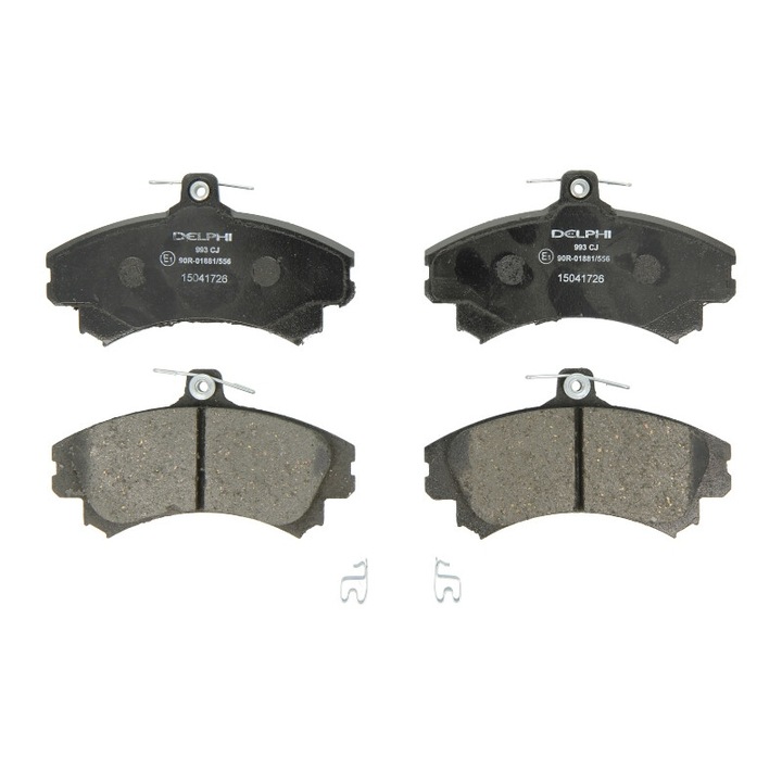 Set placute de frana fata DELPHI compatibile cu Smart Forfour