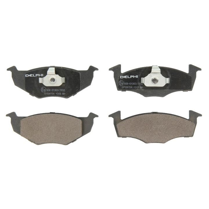 DELPHI első fékbetét készlet kompatibilis a Vw Golf III, Lupo I, Polo, Polo III, Polo III Classic modellekkel