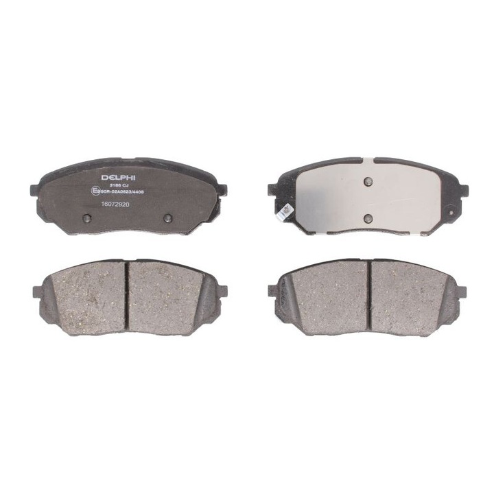 Комплект предни спирачни накладки DELPHI съвместими с Hyundai Santa Fe IV, Santa Fe IV/suv