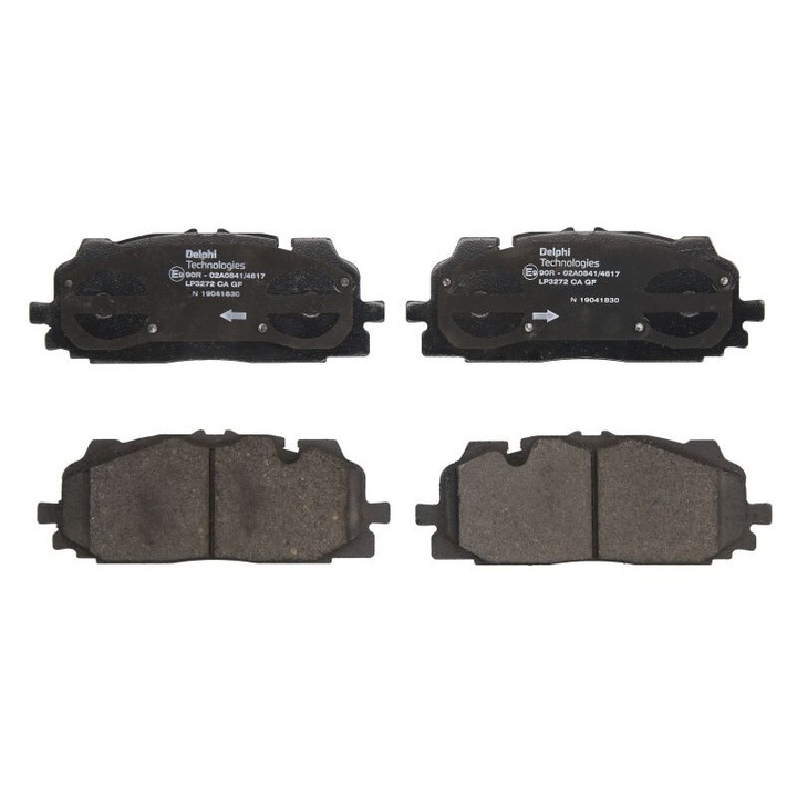 Комплект предни спирачни накладки DELPHI съвместими с Skoda Superb III