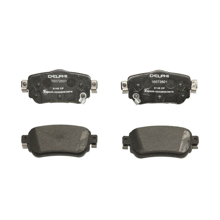 Set placute de frana spate DELPHI compatibile cu Nissan Leaf, Qashqai II, X-trail III