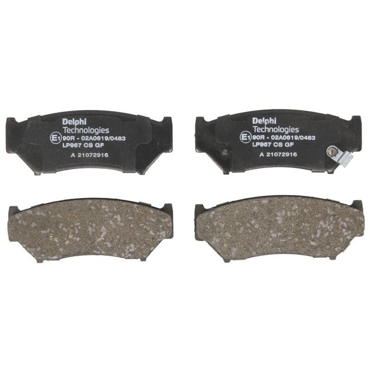 DELPHI első fékbetét készlet kompatibilis Fiat Balilla 508, Balilla 508 Spider