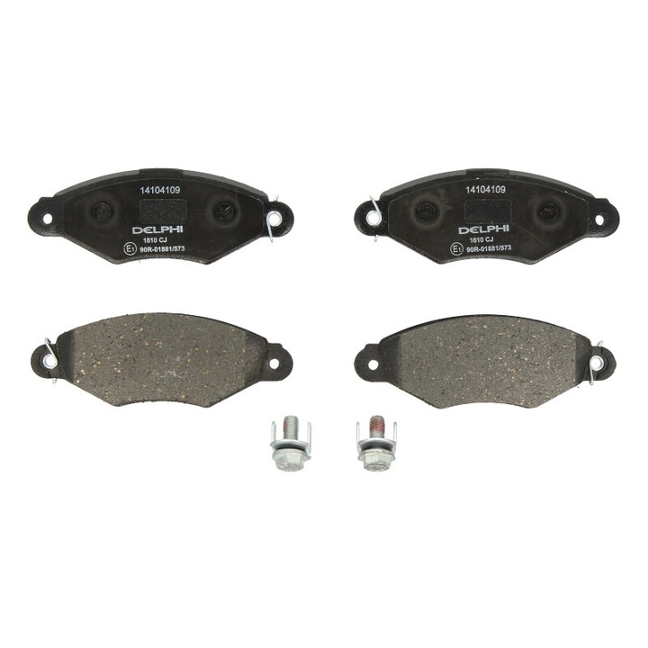 DELPHI első fékbetét készlet kompatibilis a Renault Kangoo, Kangoo Express, Thalia I modellekkel