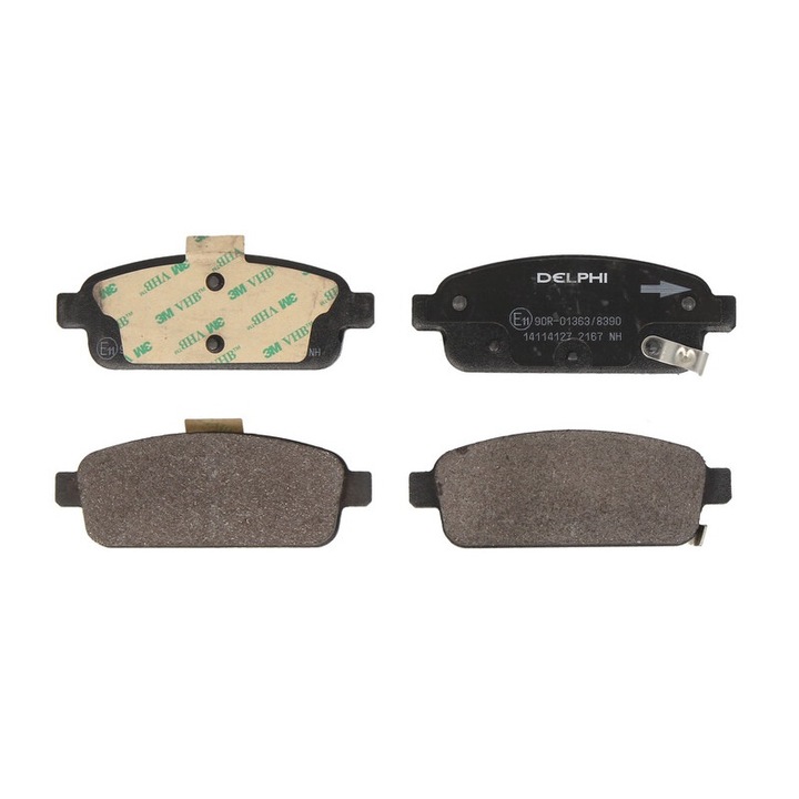 Opel Ampera, Astra J, Astra J Gtc kompatibilis DELPHI hátsó fékbetét készlet