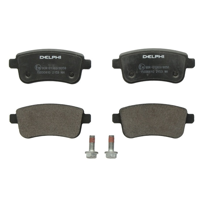 DELPHI hátsó fékbetét készlet kompatibilis a Mitsubishi Asx, Colt VII