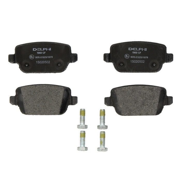 DELPHI hátsó fékbetét készlet kompatibilis Volvo S80 II, V70 III, Xc70 II