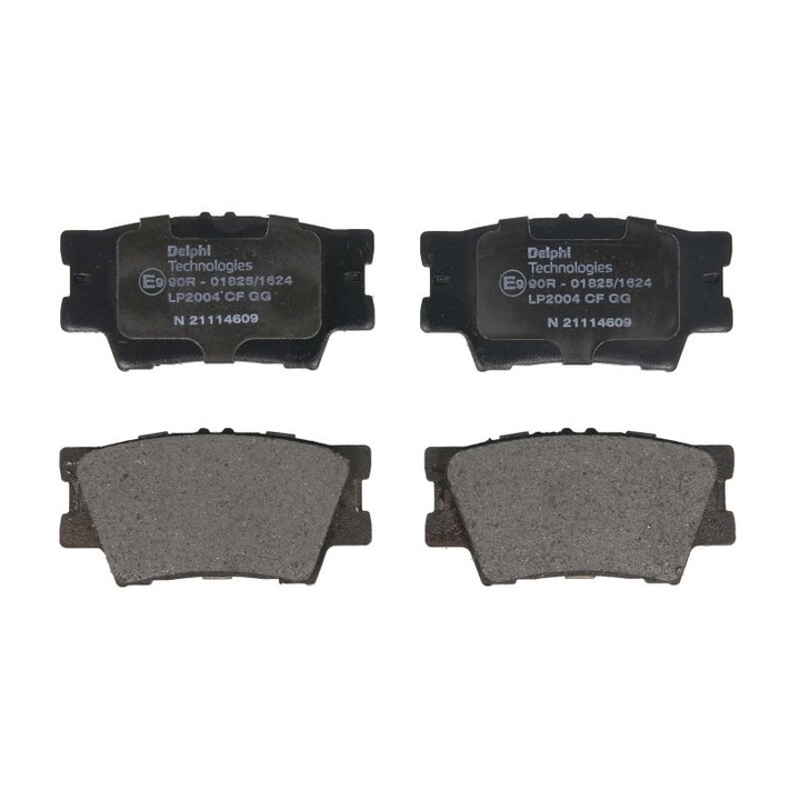 Pontiac Vibe kompatibilis DELPHI hátsó fékbetét készlet