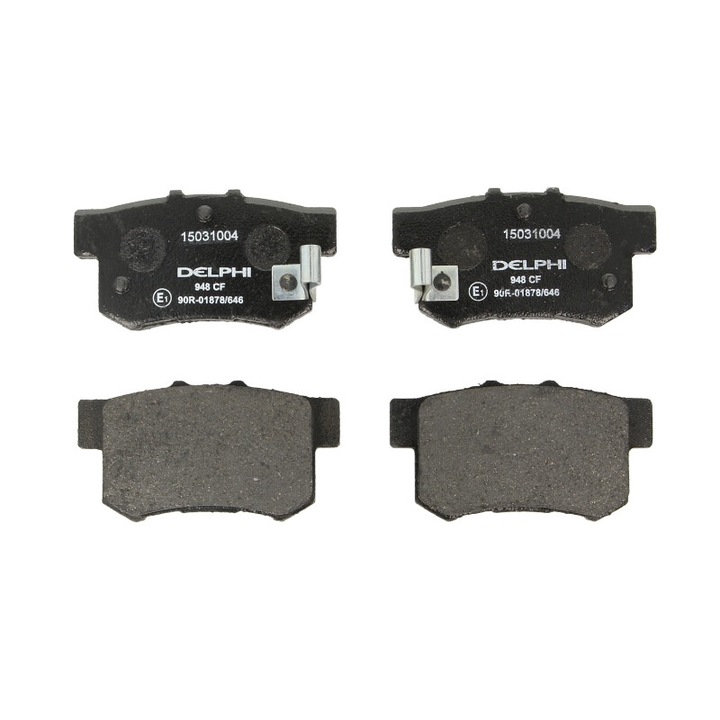 Комплект задни спирачни накладки DELPHI съвместими с Great Wall Hover H6 155844