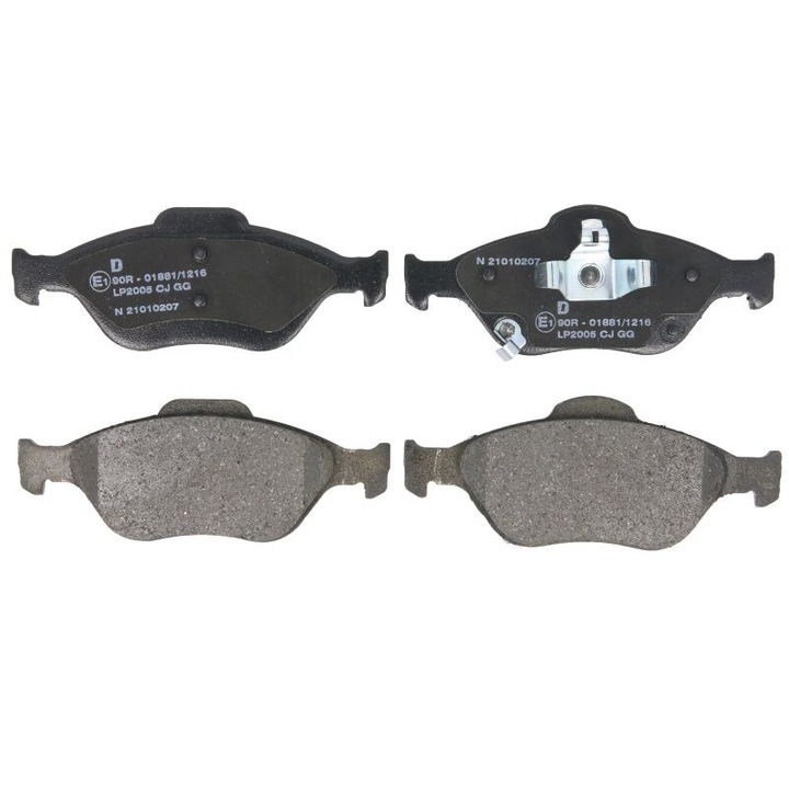 Комплект предни спирачни накладки DELPHI съвместими с Great Wall Voleex C20r