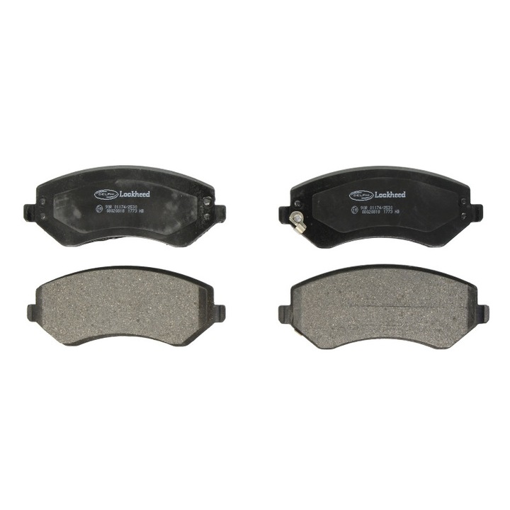 DELPHI első fékbetét készlet kompatibilis a Chrysler Voyager III, Voyager IV típusokkal