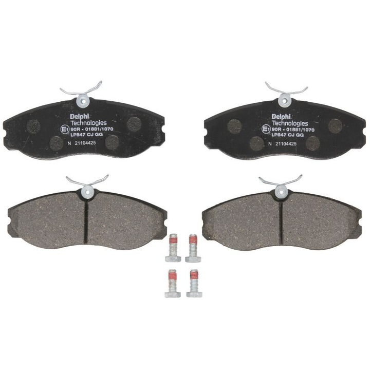 DELPHI első fékbetét készlet kompatibilis a Nissan Serena, Terrano II, Vanette Cargo modellekkel