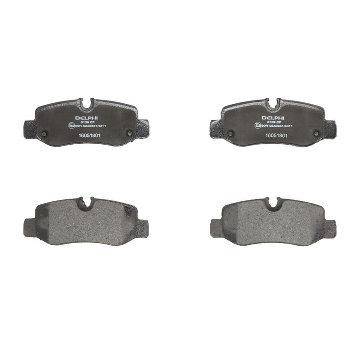DELPHI hátsó fékbetét készlet kompatibilis Mercedes Eqv W447, Marco Polo Camper W447, V W447, Vito Mixto