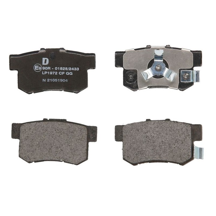 Suzuki Swift III-mal kompatibilis DELPHI hátsó fékbetét készlet