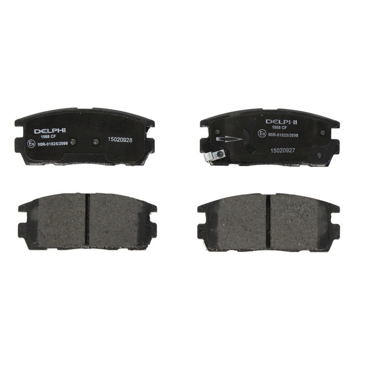 DELPHI hátsó fékbetét készlet kompatibilis a Hyundai Terracannal