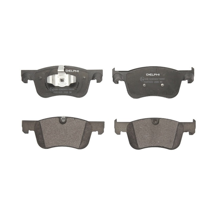 Első fékbetét készlet DELPHI kompatibilis Citroen Berlingo/minibusz, C4 Grand Picasso II, C4 Picasso II, C4 Spacetourer
