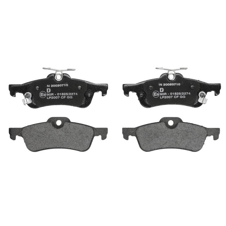 DELPHI hátsó fékbetét készlet kompatibilis a Honda Civic IX-el